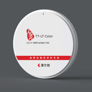 爱尔创氧化锆锆块-玉瓷-单彩-Zirconia Solid color – TT-LT
